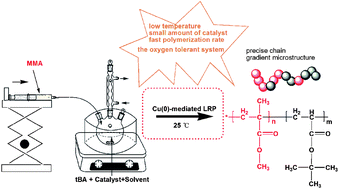 Graphical abstract: Facile synthesis of gradient copolymers via semi-batch copper(0)-mediated living radical copolymerization at ambient temperature