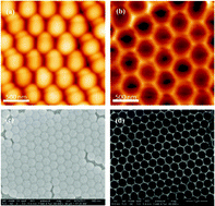 Graphical abstract: Dual-color electrochromic films incorporating a periodic polymer nanostructure