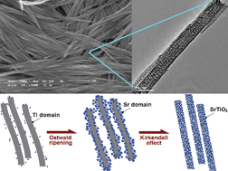 Graphical abstract: Mesoporous SrTiO3 nanowires from a template-free hydrothermal process