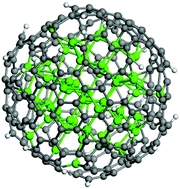 Graphical abstract: Density functional theory study on a 1.4 nm silicon nanocrystal coated with carbon