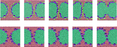 Graphical abstract: Mechanistic study of droplets coalescence in Pickering emulsions