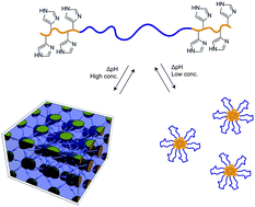 Graphical abstract: pH-triggered self-assembly of biocompatible histamine-functionalized triblock copolymers