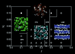 Graphical abstract: Modeling hierarchically structured nanoparticle/diblock copolymer systems