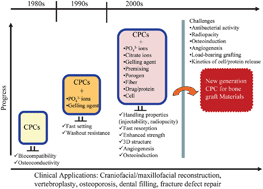 Graphical abstract: Calcium phosphate-based cements: clinical needs and recent progress