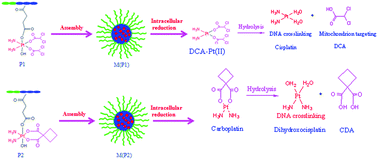 Graphical abstract: Multifunctional Pt(iv) pro-drug and its micellar platform: to kill two birds with one stone