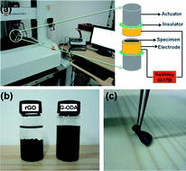 Graphical abstract: Positive piezoresistive behavior of electrically conductive alkyl-functionalized graphene/polydimethylsilicone nanocomposites