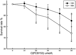 Graphical abstract: PCB153-induced oxidative stress and cell apoptosis on cultured rat Sertoli cells