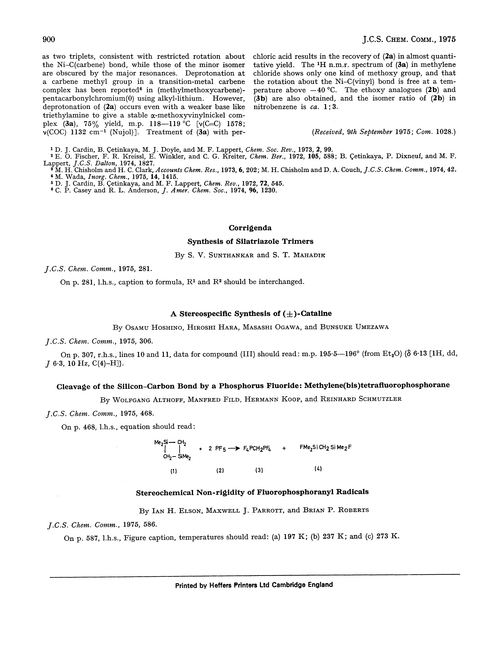 Corrigenda Journal Of The Chemical Society Chemical Communications Rsc Publishing