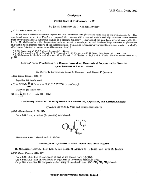 Corrigenda Journal Of The Chemical Society Chemical Communications Rsc Publishing