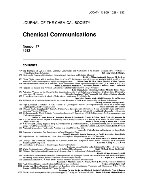 Contents pages