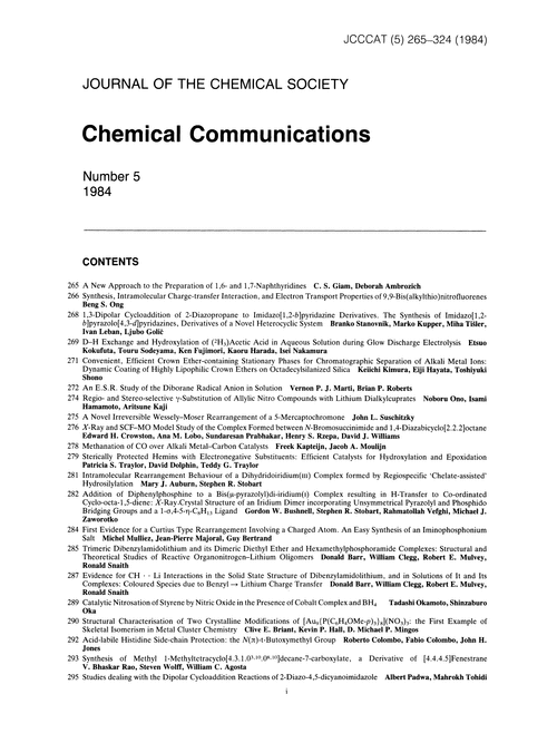 Contents pages