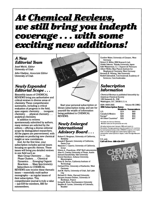 Back Cover Journal Of The Chemical Society Chemical