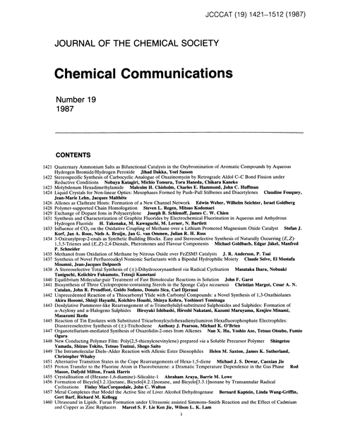 Contents pages