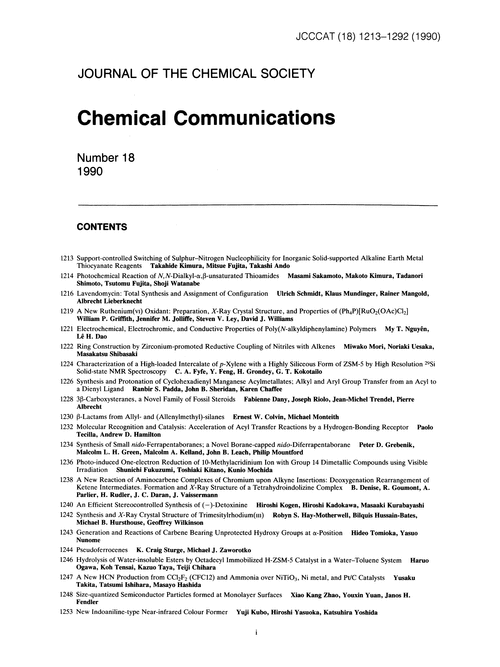 Contents pages