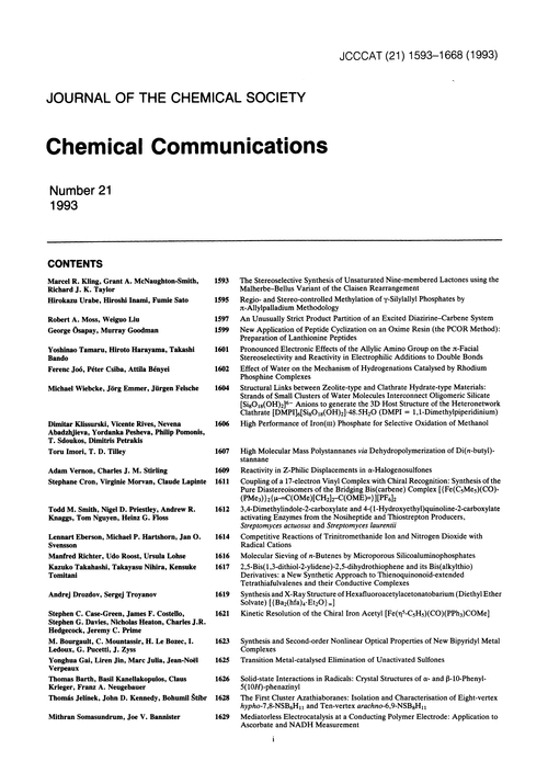 Contents pages