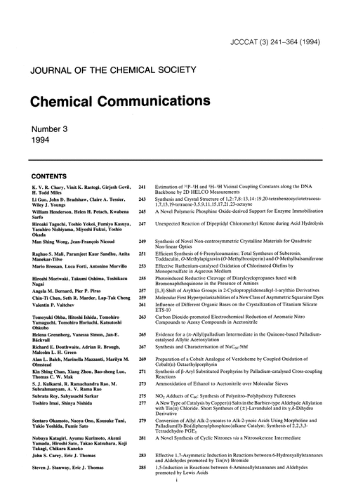 Contents pages