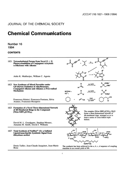 Contents pages