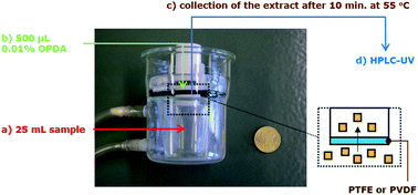 Graphical abstract: Chromatographic analysis of methylglyoxal and other α-dicarbonyls using gas-diffusion microextraction