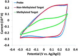 Graphical abstract: Probing for DNA methylation with a voltammetric DNA detector