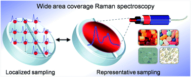 Graphical abstract: Wide area coverage Raman spectroscopy for reliable quantitative analysis and its applications