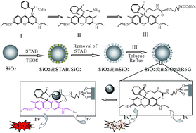 Graphical abstract: Rhodamine-based fluorescent probe immobilized on mesoporous silica microspheres with perpendicularly aligned mesopore channels for selective detection of trace mercury(ii) in water