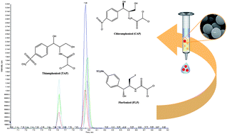 Graphical abstract: Development of a HPLC-MS/MS confirmatory method for the simultaneous determination of amphenicols in baby formulas using molecularly imprinted polymers