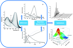 Graphical abstract: Determination of the paracetamol degradation process with online UV spectroscopic and multivariate curve resolution-alternating least squares methods: comparative validation by HPLC