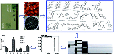 Graphical abstract: Simultaneous quantification of sixteen bioactive constituents in Zhi-zi-chi decoction: Application to the optimization of Zhi-zi-chi decoction in ratio of dosage