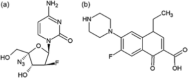 Graphical abstract: Spectroscopic studies on the interaction between norfloxacin and FNC, 2′-deoxy-β-fluoro-4′-azidocytidine: analytical application for determination of FNC