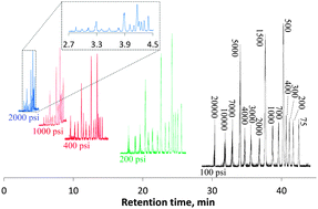 Graphical abstract: Resolving DNA at efficiencies of more than a million plates per meter using bare narrow open capillaries without sieving matrices