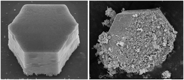 Graphical abstract: Reversed crystal growth of ZnO microdisks