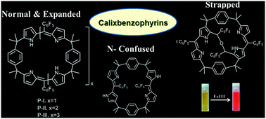 Graphical abstract: Syntheses of normal, expanded, strapped and N-confused calixbenzophyrins from a single starting material