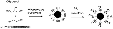 Graphical abstract: Bioimaging of targeting cancers using aptamer-conjugated carbon nanodots