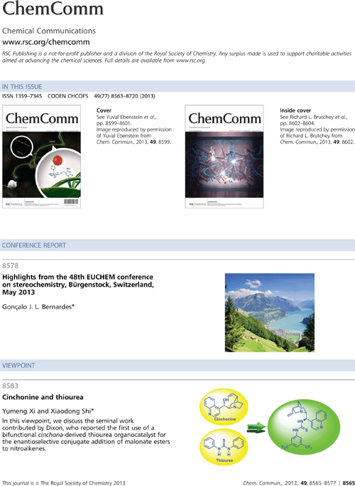 Contents List Chemical Communications Rsc Publishing
