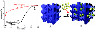 Graphical abstract: One-dimensional interpenetrated coordination polymers showing step gas sorption properties