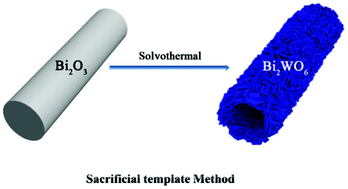 Graphical abstract: One-dimensional hierarchical Bi2WO6 hollow tubes with porous walls: synthesis and photocatalytic property