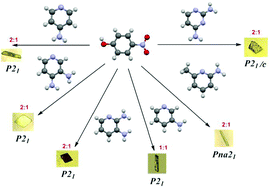 Graphical abstract: New acentric materials constructed from aminopyridines and 4-nitrophenol