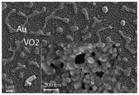 Graphical abstract: Nanostructured VO2 thin films via cathodic deposition