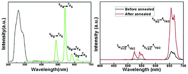 Graphical abstract: Microwave-assisted synthesis and down- and up-conversion luminescent properties of BaYF5:Ln (Ln = Yb/Er, Ce/Tb) nanocrystals
