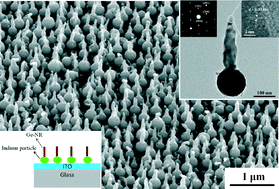 Graphical abstract: Low-temperature plasma-assisted growth of germanium nanorods