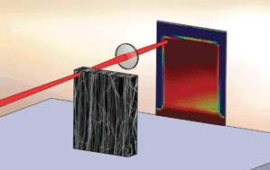 Graphical abstract: Measurement of carbon nanotube microstructure relative density by optical attenuation and observation of size-dependent variations