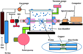 Graphical abstract: Surface plasmon resonance-based fiber optic hydrogen sulphide gas sensor utilizing Cu–ZnO thin films