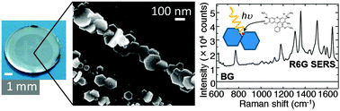 Graphical abstract: Direct conversion of silver complexes to nanoscale hexagonal columns on a copper alloy for plasmonic applications