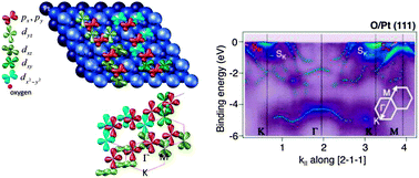 Graphical abstract: Role of preferential weak hybridization between the surface-state of a metal and the oxygen atom in the chemical adsorption mechanism