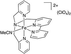 Graphical abstract: A strong-field pentadentate ligand in iron-based alkane oxidation catalysis and implications for iron(iv) oxo intermediates