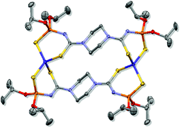 Graphical abstract: First structurally characterized self-assembly of bipodal N-thiophosphorylated bis-thiourea with CoII: magnetic properties and thermal decomposition