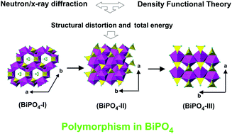 Graphical abstract: Experimental and theoretical investigations on the polymorphism and metastability of BiPO4