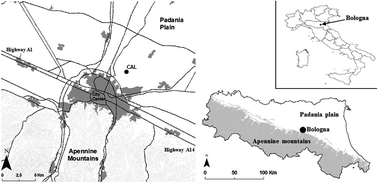 Graphical abstract: Ultrafine particle concentrations in the surroundings of an urban area: comparing downwind to upwind conditions using Generalized Additive Models (GAMs)