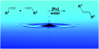 Graphical abstract: Olefin metathesis in aqueous media