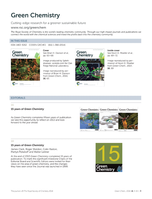 Contents list